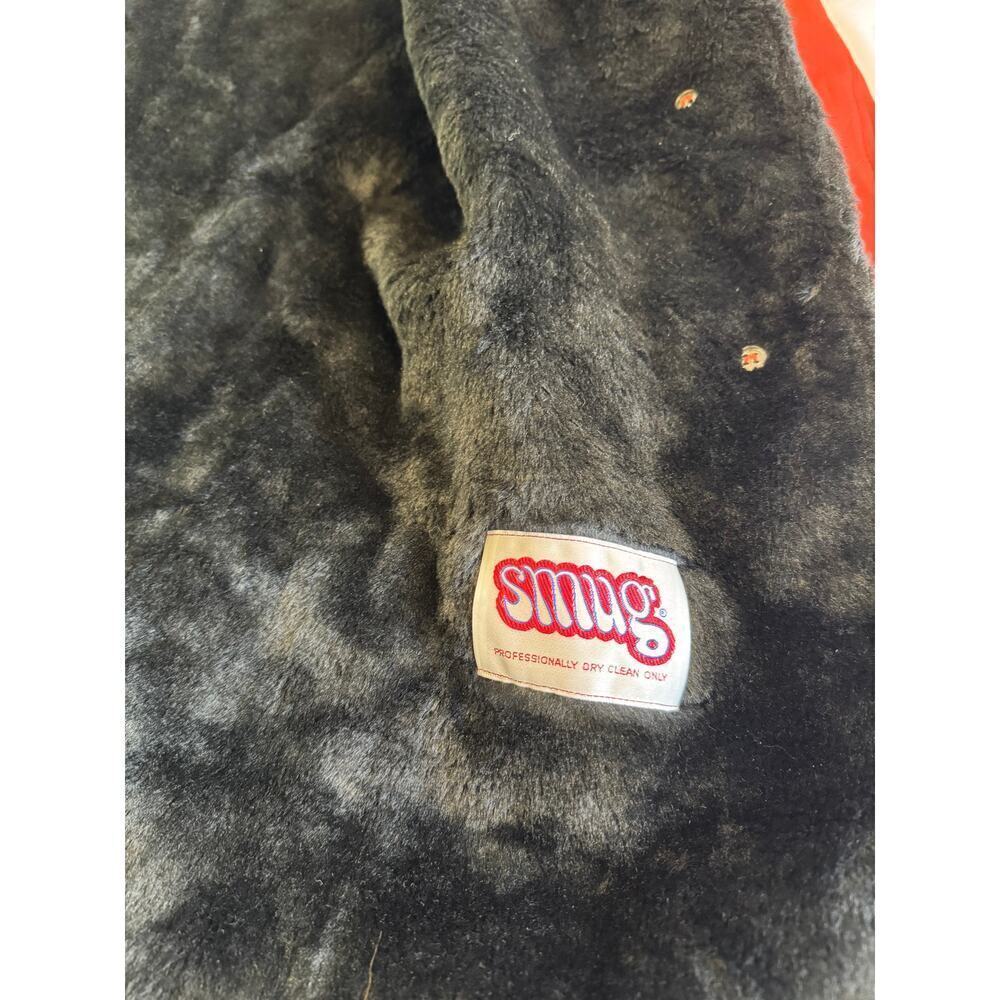 Vintage 70s Fur Lined All Weather  Smug Coat - Picture 6 of 10
